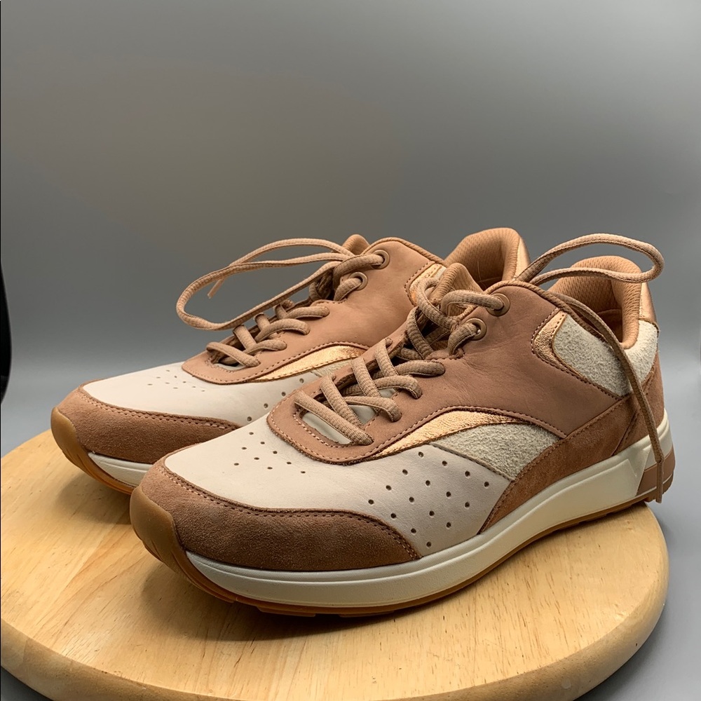 VIONIC | 10 Womens NOVA SNEAKER WALKING SHOES | ROSE Macaroon Brown - Picture 1 of 15